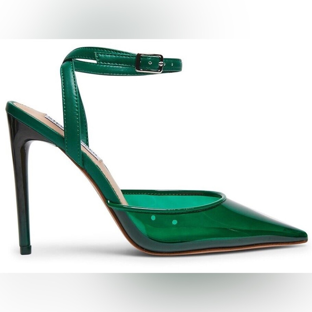 Steve Madden Moxxi Clear Pointed Toe Pumps - image 2